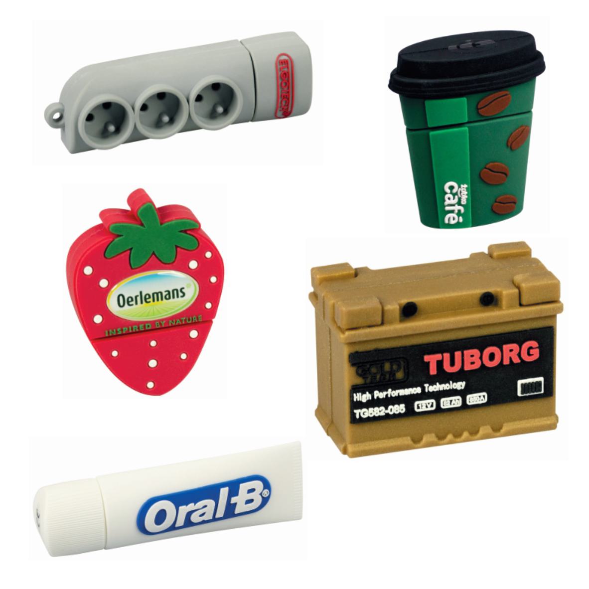 PENDRIVE - DOWOLNY KSZTAŁT (przykłady)